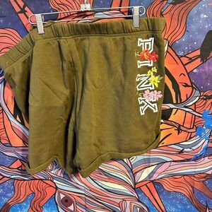 PINK Victoria's Secret Women's Olive Shorts